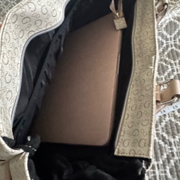 Guess Cream and Pink Women's Bag - Picture 8 of 8